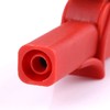 Haosie 2pcs Insulated Crocodile Clips, Crocodile Clip for 4 MM