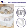 Cookie Paddles with Metal Whip Drive Compatible with Universal Mixers