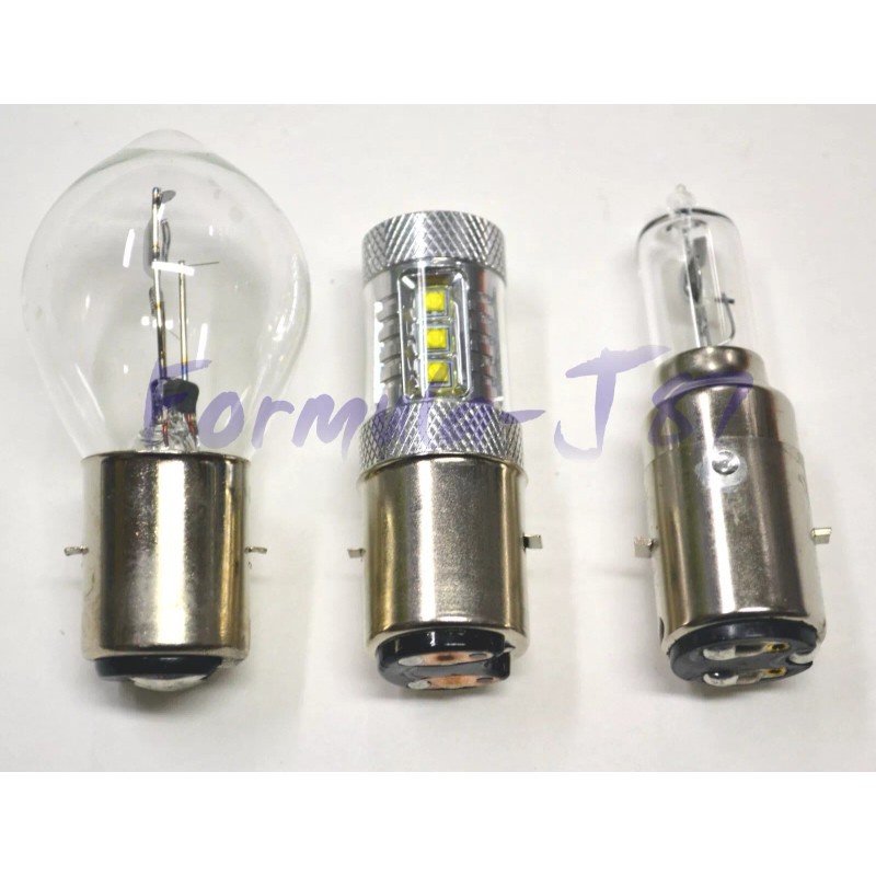 GENSSI Headlight Bulb 12V 35/35W Xenon Quartz Halogen Blue Fit