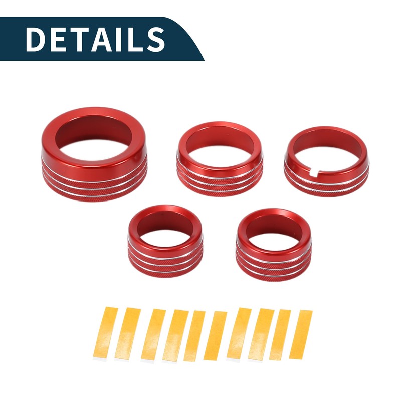 TUCKBOLD AC Media Volume Tune Gear Shift Control Switch Knob