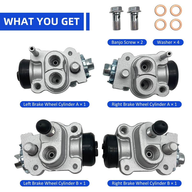 Front Brake Wheel Cylinders for Honda TRX300 TRX300FW Fourtrax 300
