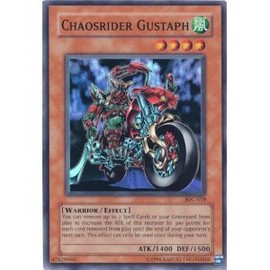 Yu-Gi-Oh! - Chaosrider Gustaph DR2-EN018 Super Rare - Dark Revelations 2