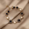 72ore Pearl and Diamond Bracelet Luxury Beaded Chain Wedding Travel