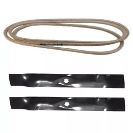 Tractor Parts Accessories Blade & Belt Kit AM137328 GX20072 Fits John Deere D110, D120, D130 L100 L125