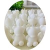 OSO OSITO MINI VELA RECUERDO BABY SHOWER BAUTIZO (PACK 20