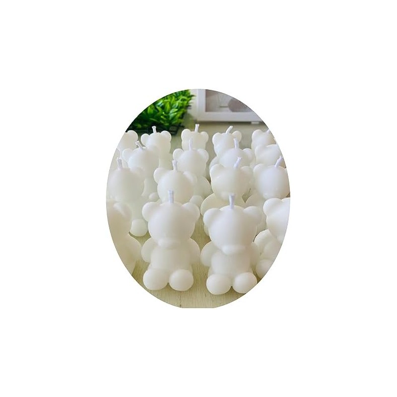 OSO OSITO MINI VELA RECUERDO BABY SHOWER BAUTIZO (PACK 20