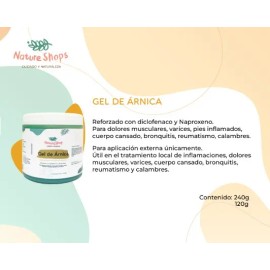 Gel De Arnica 240g