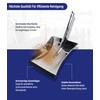 Karl Dahm Dustpan, chrome-plated, metal dustpan with rubber lip, durable