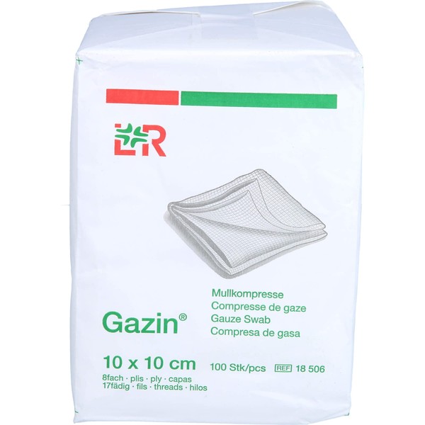 Gazin 18506 Bandages Packs – 8 x 10 cm x 10 cm (Pack of 100)