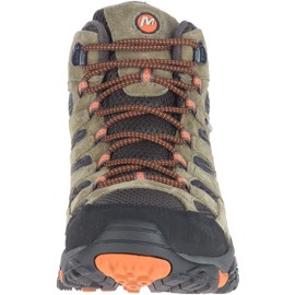 Merrell Men's Moab 2 Mid Waterproof Hiking Boot, Olive/Orange, 11.5 M