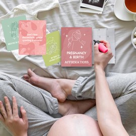 Mom Affirmation Cards,Pregnancy Must Haves - Positive Motivational Inspirational Quotes for Women Mothers Parents Friends Adults