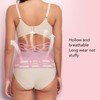 Silicone Waist Girdle Women Belly Fat Tummy Control Summer Hollow