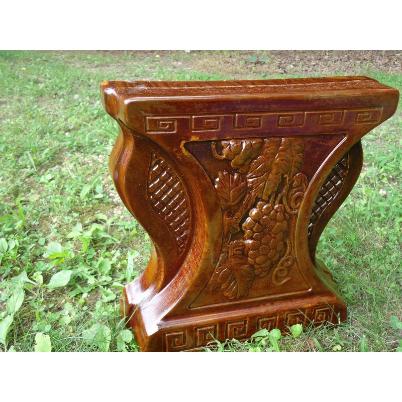 True Pour Concrete Bench Leg Mold One Grape bench leg