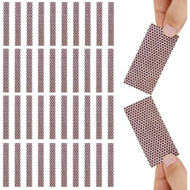 40 PCS Match Striker Stickers, Match Striker Paper with Adhesive, Ideal for Fireplace Matches (Rectangle)
