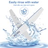 BLESWIN Professional Nail File Set - 12Pcs 100/180 Grit Double-Sided
