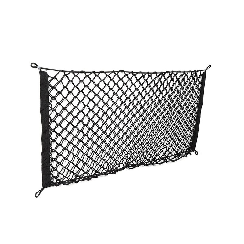 Cargo Net, 100 x 40CM Car Boot Net Adjustable Elastic