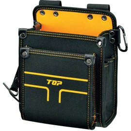 TOP TPD-201M Waist Bag for Electricians, 2-Tier Type, Medium