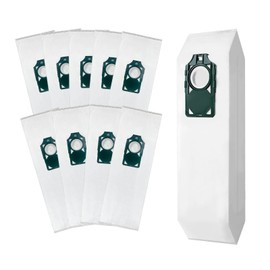 10 Pack HEPA RLH-6 Vacuum Replacement Bags Fit for Riccar SupraLite R10 series,Simplicity Freedom R10S R10D S10P S10S Upright Vacuums Cleaner,Replacement Part Riccar RLH-6 and Simplicity SLH-6