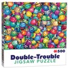 Cheatwell Games 500 Piece Double-Trouble Jigsaw Puzzle Beetlemania