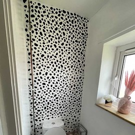 530+ Dalmation Spots Dot Wall Irregular Polka Dot Stickers Decal Child Kids Vinyl Art Decor Peel and Stick Wall Decor Nursery Home Vinyl Stickers