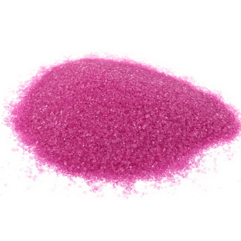 Ultimate Baker Natural Pink Sanding Sugar - Kosher Certified Natural
