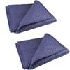 PONGHEI 2 Moving Blankets 40"x 72" Heavy Duty Packing Blankets