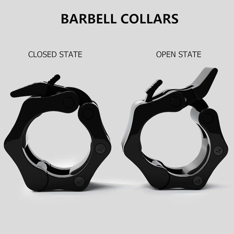 4 Dumbbell Clasps, Dumbbell Bars, Quick Release, Professional Barbell Clasp,