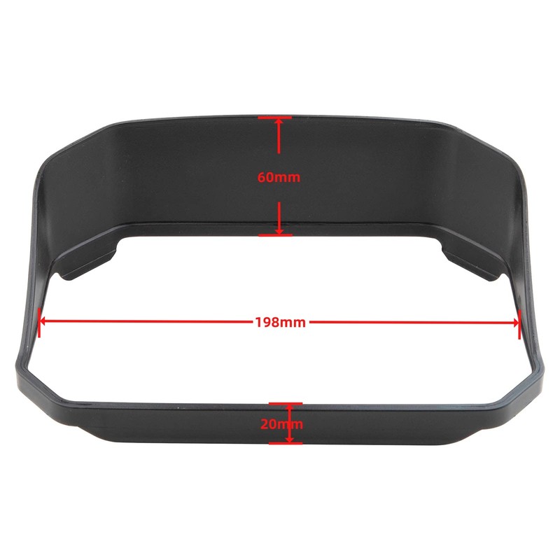 FanPaYY Motorcycle Dashboard Sun Visor