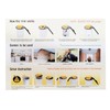 Slip Lid Mouse Trap Automatic Reset Reusable Cheese Shape Detachable