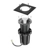 ledscom.de Recessed Floor Light RELI for Outdoor use, IP67, Black,