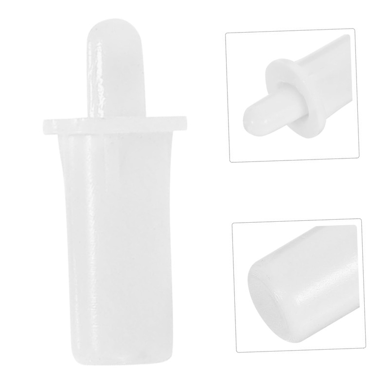 40pcs White Plastic Shutter Repair Pins Kit for Home Window