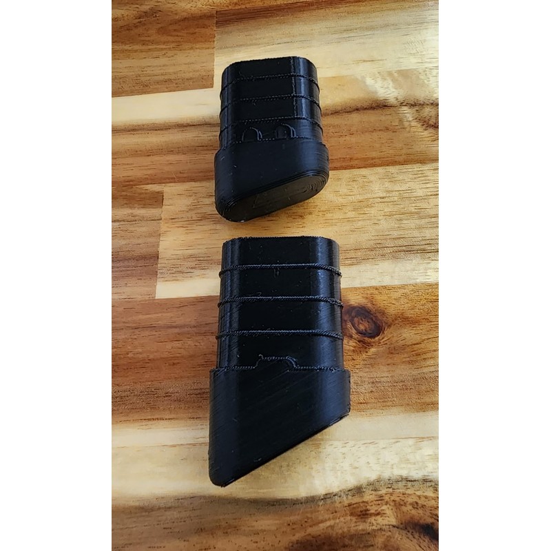 Generic Lifetime Folding Chair Replacement Foot Caps (Set of 4),