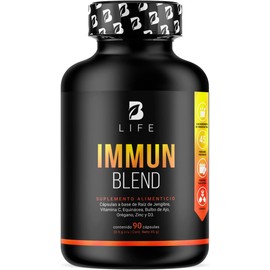B Life Fórmula con Vitamina C, Zinc, Equinácea y Ajo 180 Cápsulas
