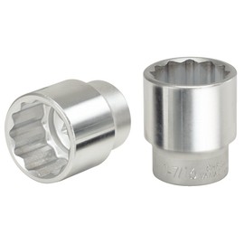 KS Tools 911.4121 3/4 Inch 12-Point Socket, Short, 52 mm