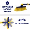 Michelin Hybrid Extendable 34-50” Snow Brush for Trucks, Ergonomic Multi-Tool,