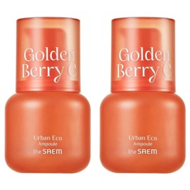 The Saem Urban Eco Golden Berry C Ampoule, 30ml, 2 pcs / 더샘 어반 에코 골든 베리 C 앰플, 30ml, 2개