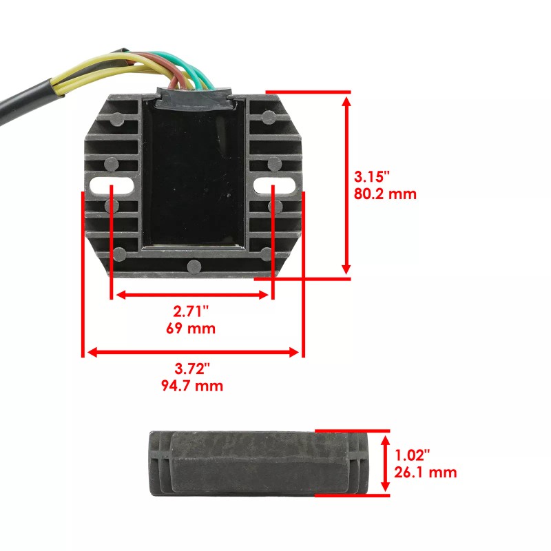For Honda Stator & Regulator Rectifier for Honda VT1100C Shadow