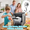 Stainless Steel Ice Scoop for Freezer with Magnetic Hook -