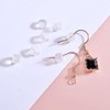 Silicone Earring Backs, Clear Earring Backings, 12PCS Soft Earring Stoppers,
