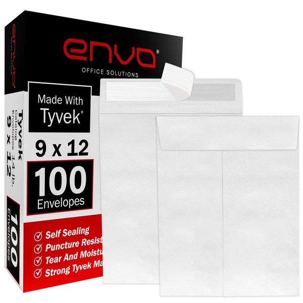 9 x 12 Envelopes, Tyvek Envelopes 9x12, Catalog Envelopes 9x12,