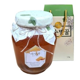 Yecheon longevity honey wildflower (miscellaneous) natural honey 1.2kg / 예천장수벌꿀 야생화(잡화)천연벌꿀 1.2kg
