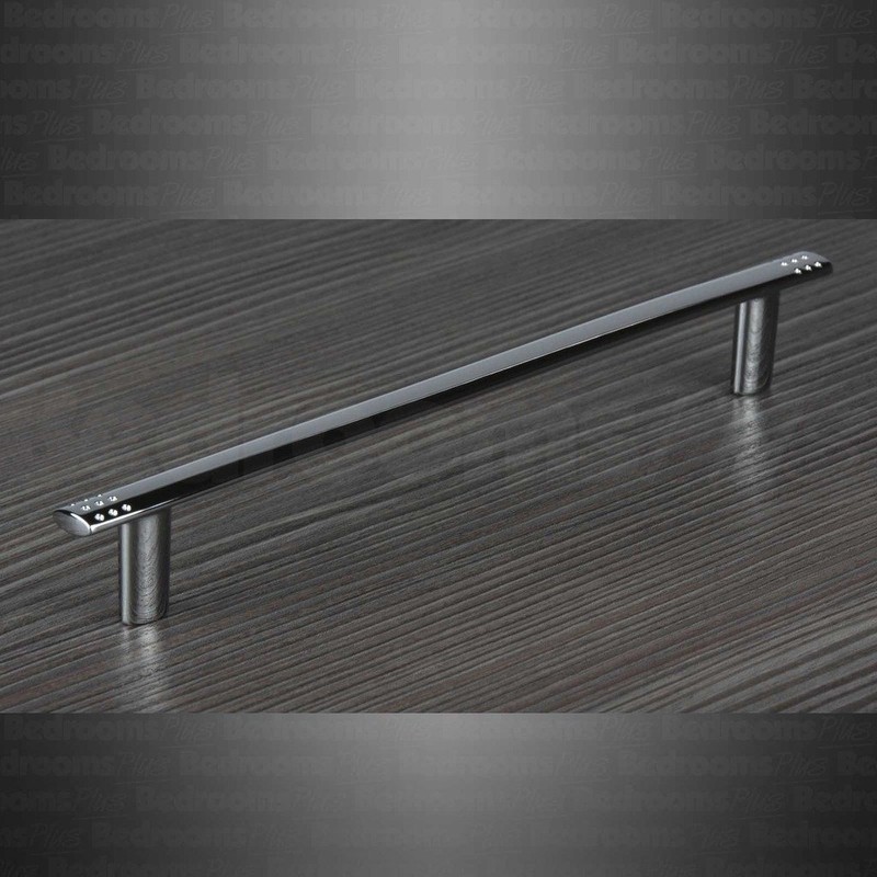 Chrome Bar Kitchen Cabinet Door Handle Cupboard Drawer Bedroom Furniture