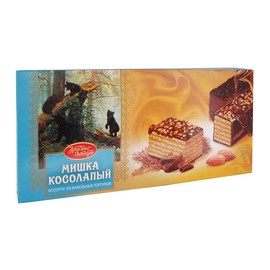Imported Russian Wafer Cake "Mishka Kosolapi"