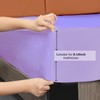 Lirex Satin Fitted Sheet, Luxurious Silky Smooth Polyester Bedding Soft