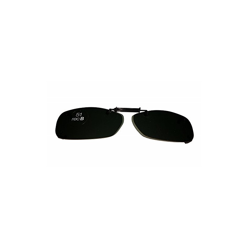 Solar Shield Polarized Clip On Sunglasses 51 Rec B
