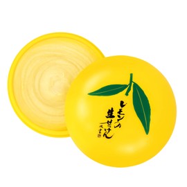 Mikakan Raw Lemon Soap, 1.8 oz (50 g), Facial Cleansing Soap, 60% Beauty Moisturizing Ingredients, Morning and Evening, Approx. 30 Days Worth