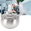 Milk Warmer Pot Stainless Steel Thick Composite Bottom Even Heating