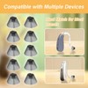 YAFIYGI 10 Counts Hearing Aid Ear Tips Replacement Fit Standard
