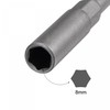 sourcing map 1/4" Quick-Change Hex Shank 8mm Nut Setter Driver