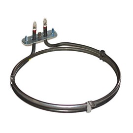 SPARES2GO 2 Turn Heater Element for Baumatic Fan Oven/Cooker (2600W)